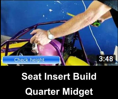Seat Insert Build - Quarter Midget